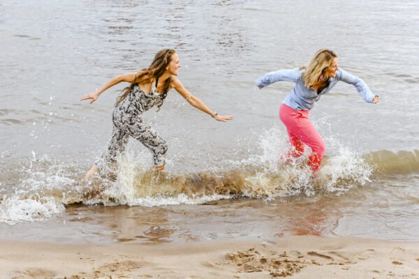 Tanz Flashmob an der Elbe